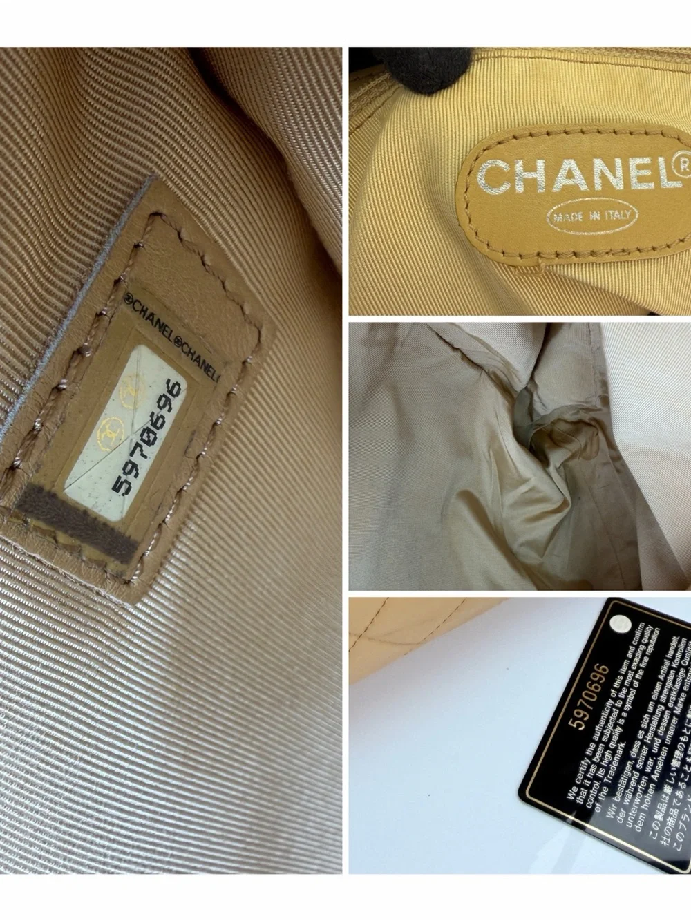 CHANEL authentic tote